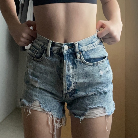 PacSun Jean shorts, size 23 - Picture 2 of 3